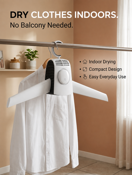 Smart Indoor Clothes Dryer Hanger